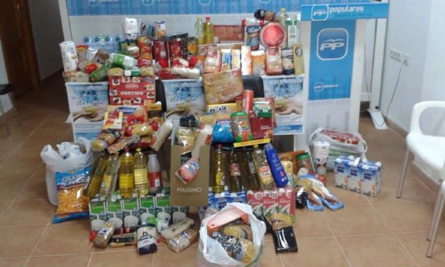 Campaña de Alimentos del Partido Popular de Alhama de Murcia
