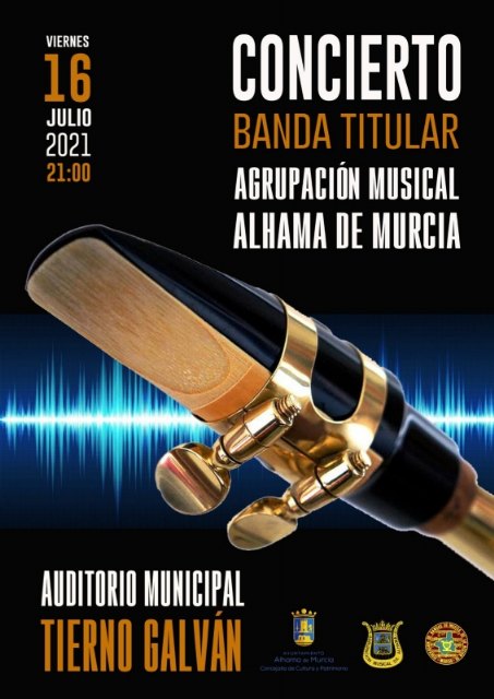 La banda titular de la Agrupación Musical da la bienvenida al verano con un concierto en el auditorio