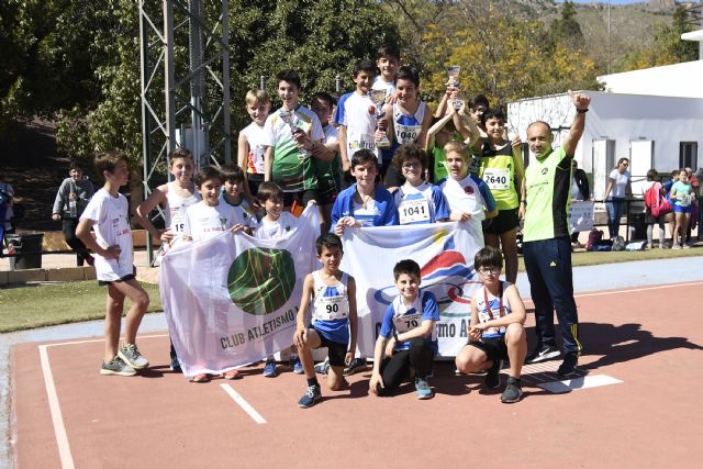 Grandes resultados del Club Atletismo Alhama en el Cto. Regional de Clubes Sub14 y de Pruebas Combinadas Benjamín y Alevín