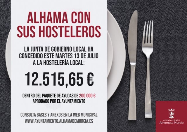 Seis nuevos negocios de hostelería reciben otros 12.500 euros de ayudas municipales