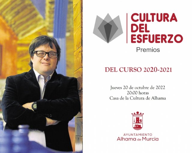 El escritor y actor Pablo Pineda, padrino de los Premios a la Cultura del Esfuerzo del curso 2020-2021
