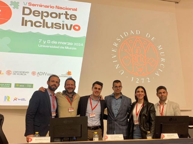La alcaldesa de Alhama de Murcia participa en el V seminario Nacional de Deporte Inclusivo