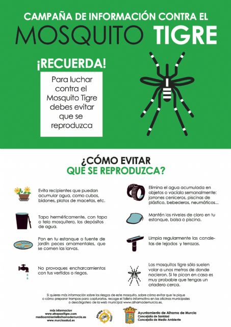 Campaña informativa sobre el mosquito tigre en Alhama
