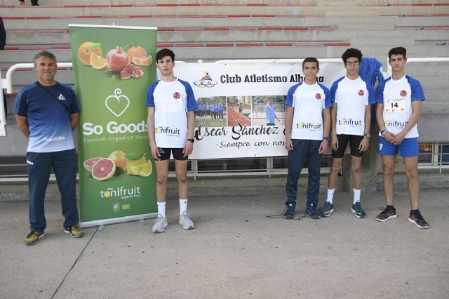 El Club Atletismo Alhama brilla en las finales regionales sub18 y de categorías menores