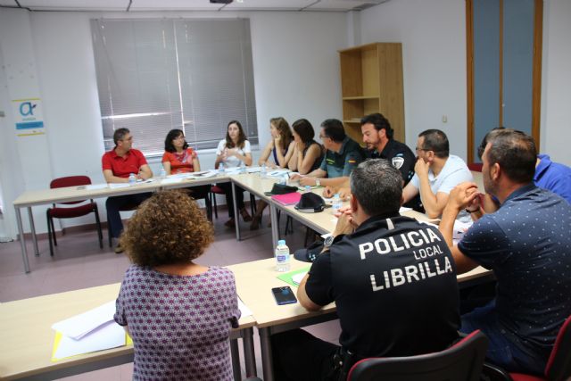 La Mesa de Coordinación Policial se reúne para analizar los datos de violencia de género en Alhama y Librilla
