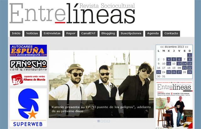 <a href=http://www.revistaentrelineas.com target=_blank>ww.revistaentrelineas.com</a>