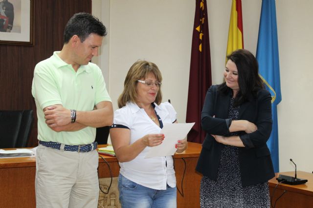 El Ayuntamiento clausura en el salón de Plenos el curso de 'Desarrollo de Competencias para la Autonomía Personal y Laboral'