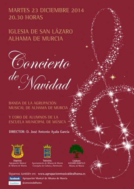 Concierto de Navidad de la Banda y Coro de la Escuela Municipal de Música