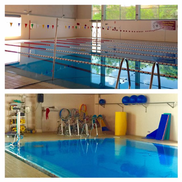 Actividades acuaticas de la piscina cubierta de alhama 2016-17