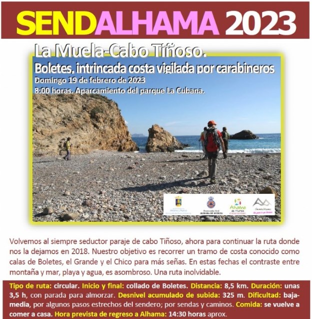Abierto el plazo de inscripción para las dos primeras rutas de Sendalhama 2023