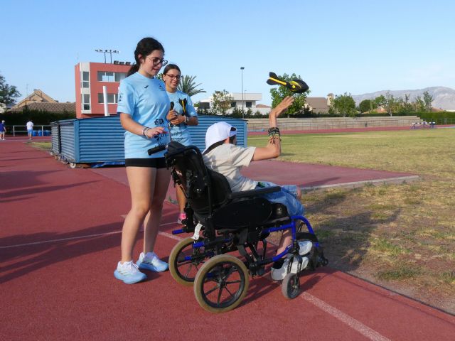 Jornada atletismo inclusivo en Alhama de Murcia