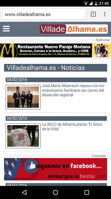 La web se adapta a dispositivos móviles