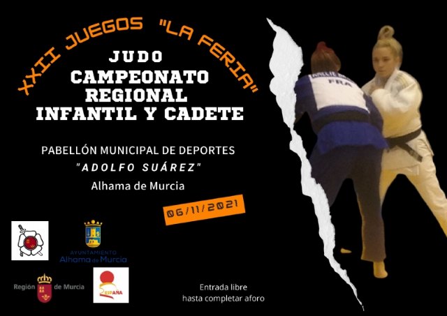 Este sábado se celebra el Campeonato Regional de Judo de las categorías Infantil y Cadete