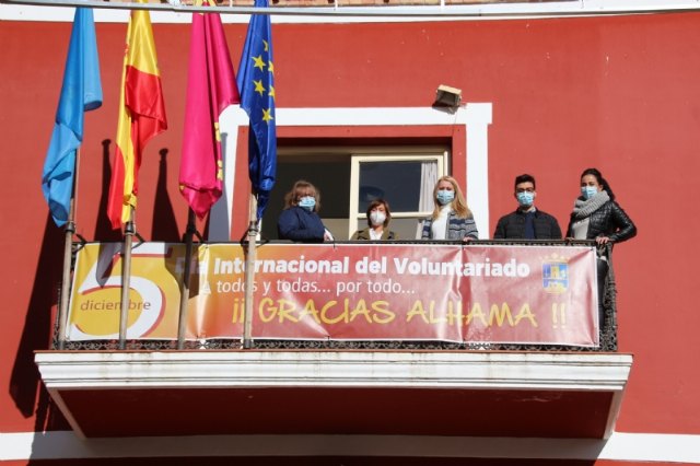 Alhama se suma a la celebración del Día Internacional del Voluntariado