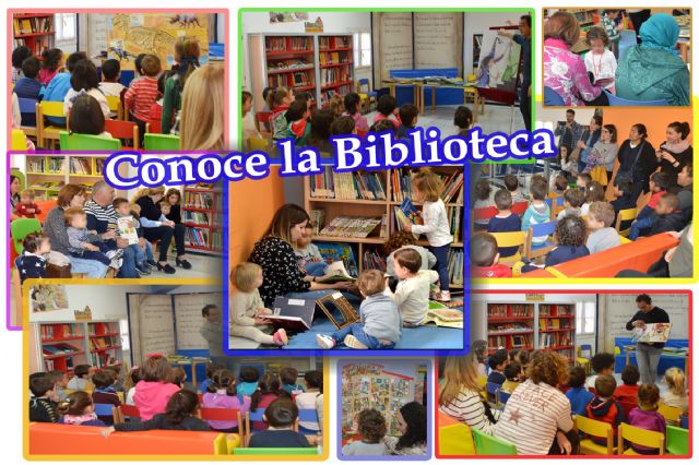 La biblioteca municipal se acerca a las aulas y a la familia  a través del programa conoce tu biblioteca