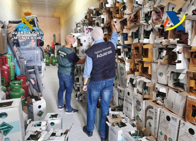 Desmantelada una organización criminal dedicada al tráfico ilegal de gases fluorados