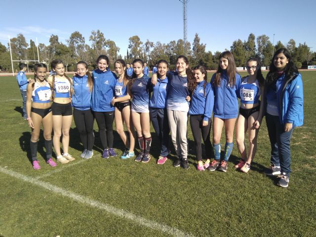 Doblete del Club Atletismo Alhama en el 'Campeonato de Clubes Cadete de la Región de Murcia