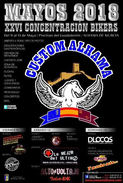 XXVI Concentración de Bikers Custom Alhama