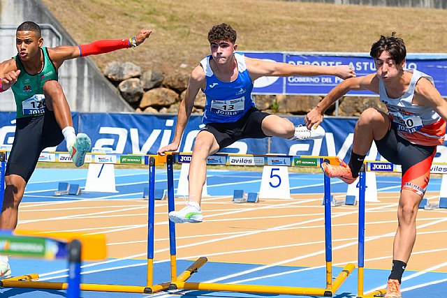 El atleta del Club Atletismo Alhama Andrés Belchí, presente en el 'Campeonato de España Sub18'