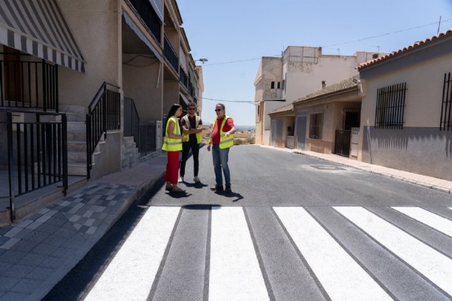 Finalizan las obras en la calle Fernando Martín Bahamontes ubicada en El Praico