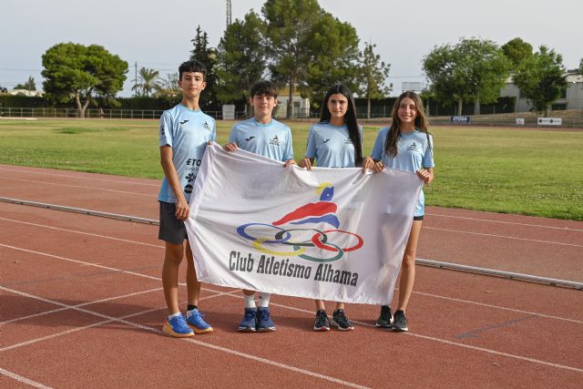 Cuatro atletas del Club Atletismo Alhama presentes en el 'Campeonato de España Sub14 Individual'
