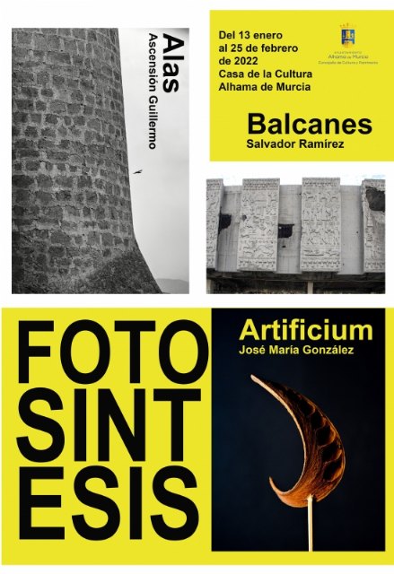 Ascensión Guillermo, Salvador Ramírez y José Mª González se unen en la exposición ´Foto-síntesis´
