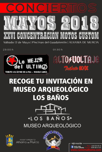 Calles afectadas al tráfico con motivo de la XXVI Concentración Bikers
