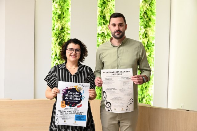 La Escuela Municipal de Música presenta sus audiciones de fin de curso y abre el plazo de matrícula para el curso 2026-2027