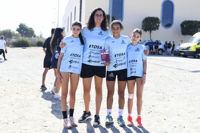 Tercer puesto para las chicas del Club Atletismo Alhama en Puerto Lumbreras