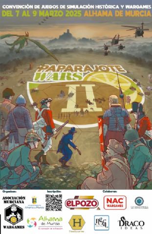 Cambio de Ubicación para las ´II Paparajote Wars´ 2025 en Alhama de Murcia