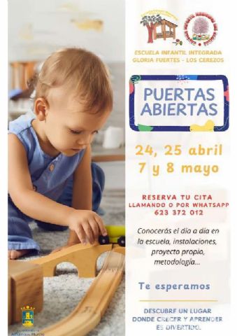 Jornada de Puertas Abiertas en las Escuelas Infantiles Los Cerezos y Gloria Fuertes