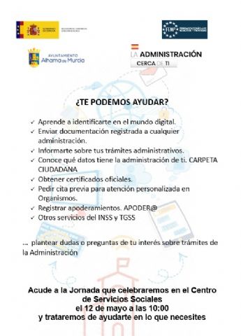 Jornada Informativa sobre el Uso de Herramientas Digitales para la Comunicación con la Administración Pública