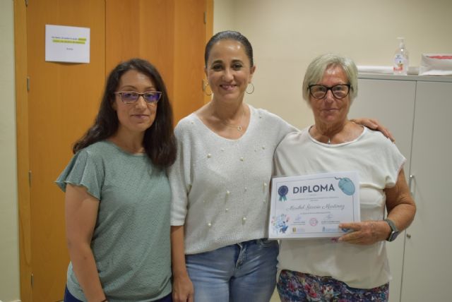 Finaliza el Taller de Informática para Mayores en Alhama de Murcia