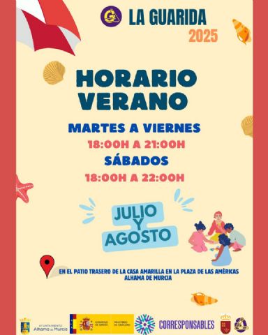 El Espacio Joven La Guarida ofrece una programación juvenil variada para este verano