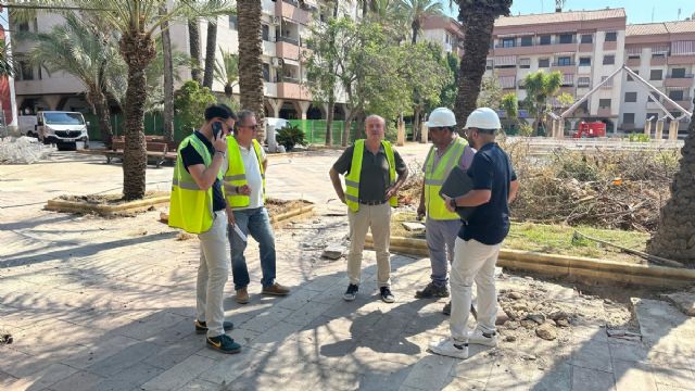 Avanzan con éxito las obras de renovación integral de la Plaza de la Constitución