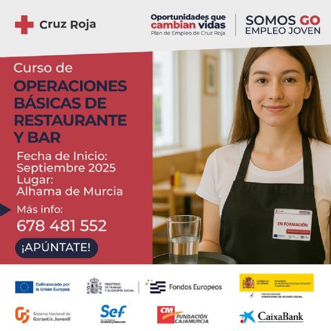 La colaboración entre Alhama y Cruz Roja acerca la formación y el empleo a la juventud