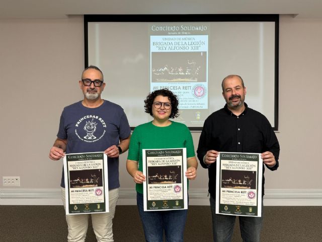 Concierto solidario de la Brigada de la Legión en beneficio a la asociación Mi Princesa Rett
