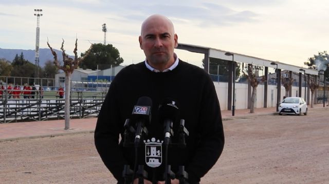 Nuevo campo de fútbol y renovación del césped en el Complejo Deportivo Guadalentín