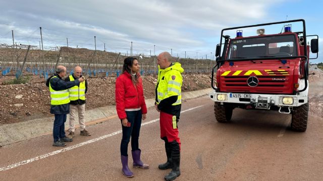 Alhama coordina más de cien actuaciones tras el episodio de lluvias y trabaja para restablecer la normalidad en el municipio