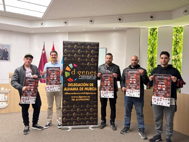 Alhama de Murcia celebrará el festival solidario Mayos Metal Live el próximo 16 de mayo