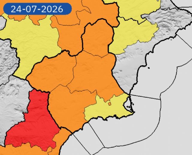 Alhama de Murcia mantiene activado el PEMU ante el aviso naranja por temperaturas de hasta 42 ºC