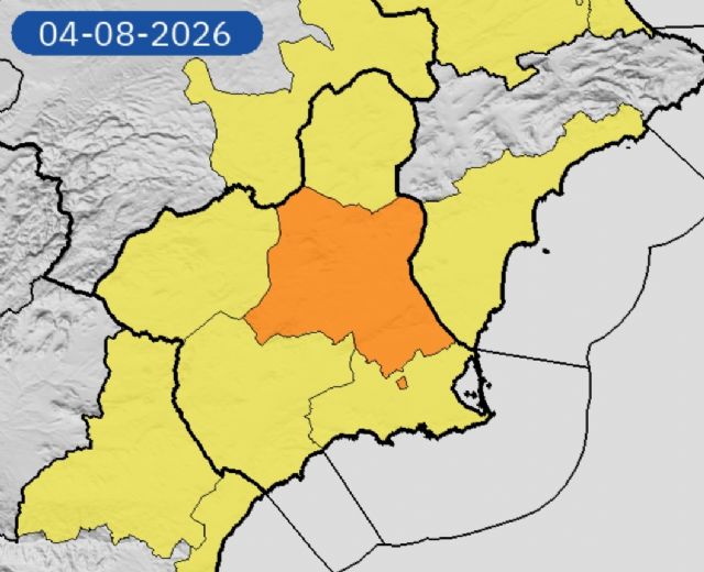 Aviso amarillo por temperaturas de hasta 38 ºC en Alhama entre las 13:00 y las 21:00 horas