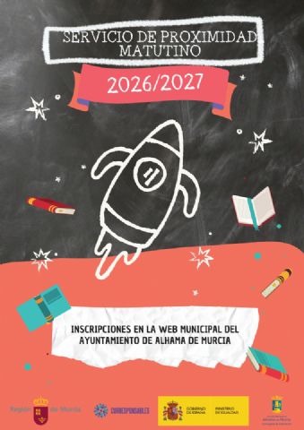 Abierto el plazo de inscripción para el Servicio Municipal de Proximidad Matutino del curso 2026-2027