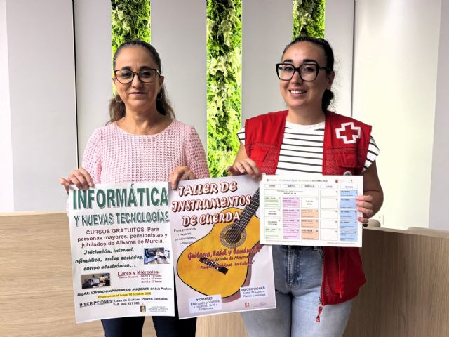 El Ayuntamiento y Cruz Roja programan numerosas actividades gratuitas para fomentar el envejecimiento activo de las personas mayores