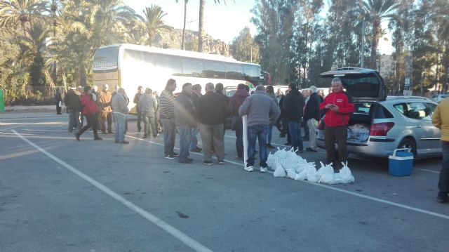 Los regantes de Alhama se suman a la manifestación para pedir agua