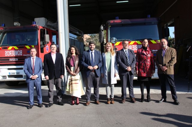 Inaugurado el parque de bomberos Alhama-Totana tras su remodelación