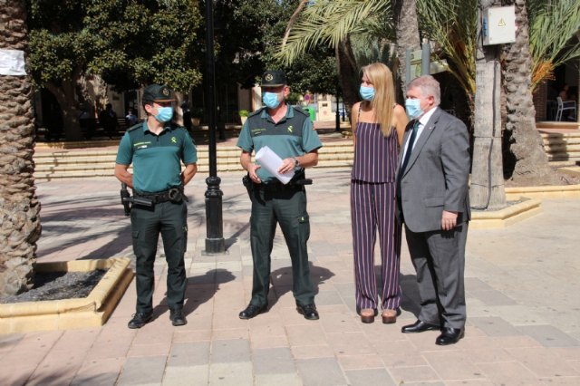 Desciende un 37,1% la delincuencia en Alhama durante el primer semestre del año