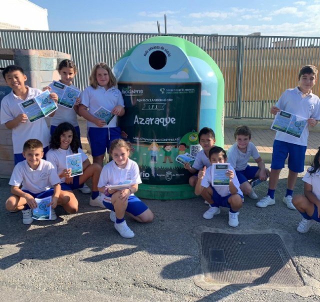 El CPC Azaraque ganador del primer periodo de recogida de envases de vidrio durante la campaña 'Peque Recicladores'