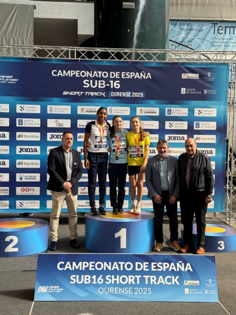 Daniela Sánchez, Campeona de España Sub16 en 60mv