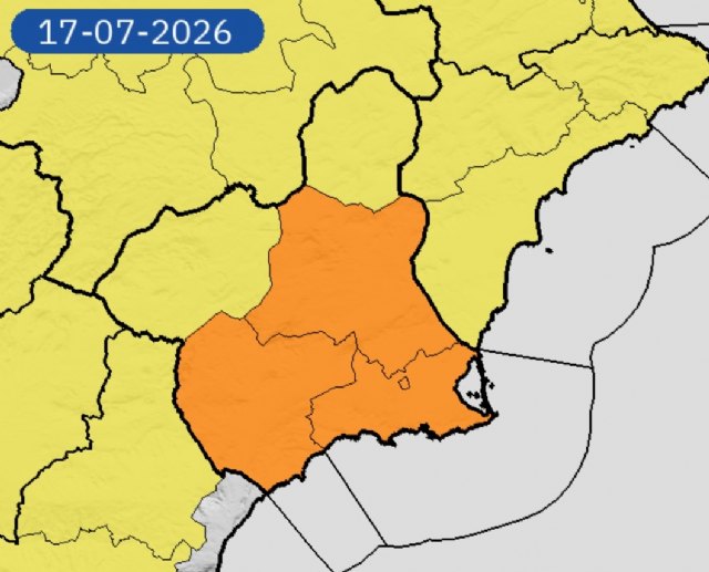 Alhama de Murcia mantiene activado el PEMU ante el aviso naranja por temperaturas de hasta 40 ºC